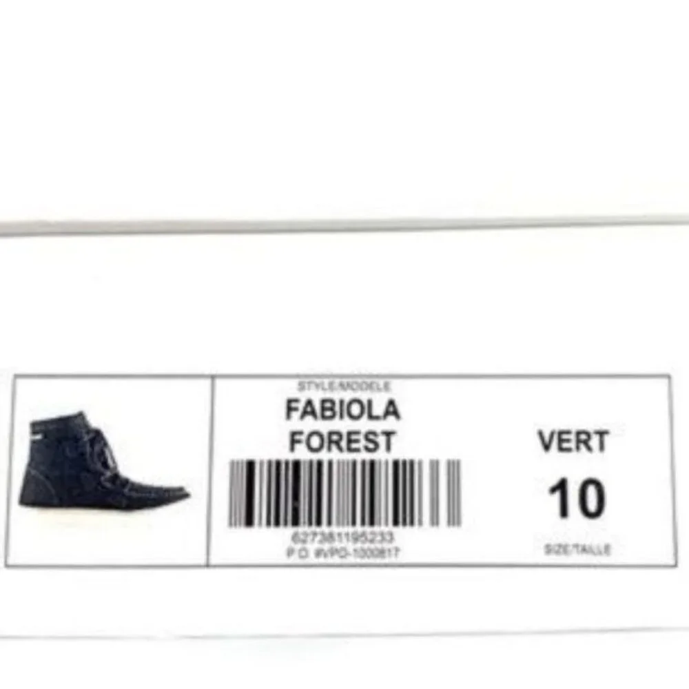Cougar Fabiola Waterproof Suede Green Gorpcore Ankle Boot Size 10 Gorpcore Cabin
